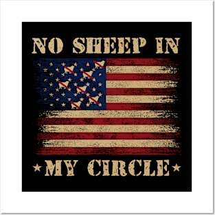 No Sheep in My Circle Posters and Art